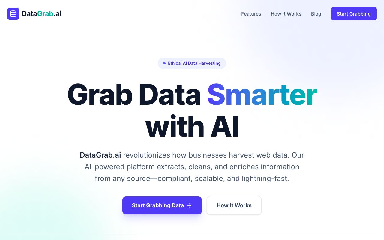 Preview of datagrab.ai