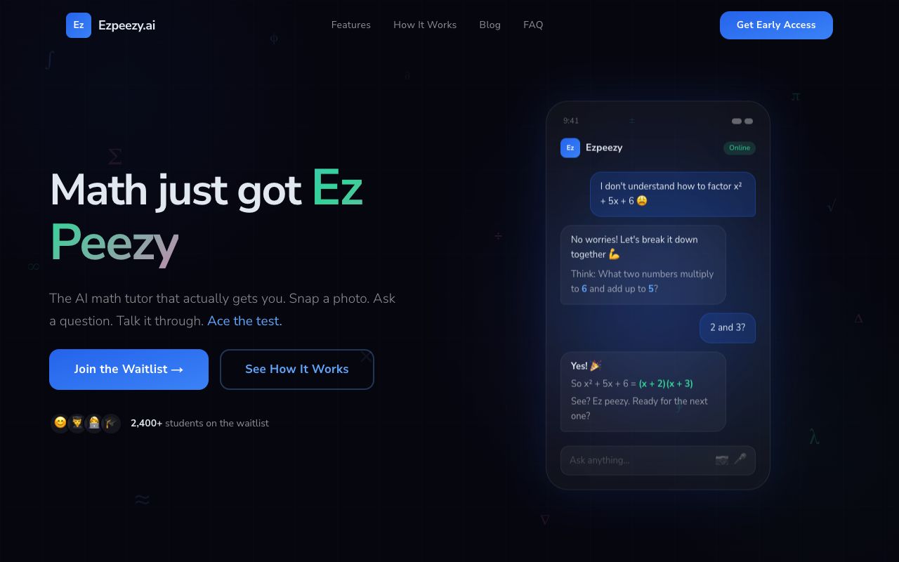 Preview of ezpeezy.ai